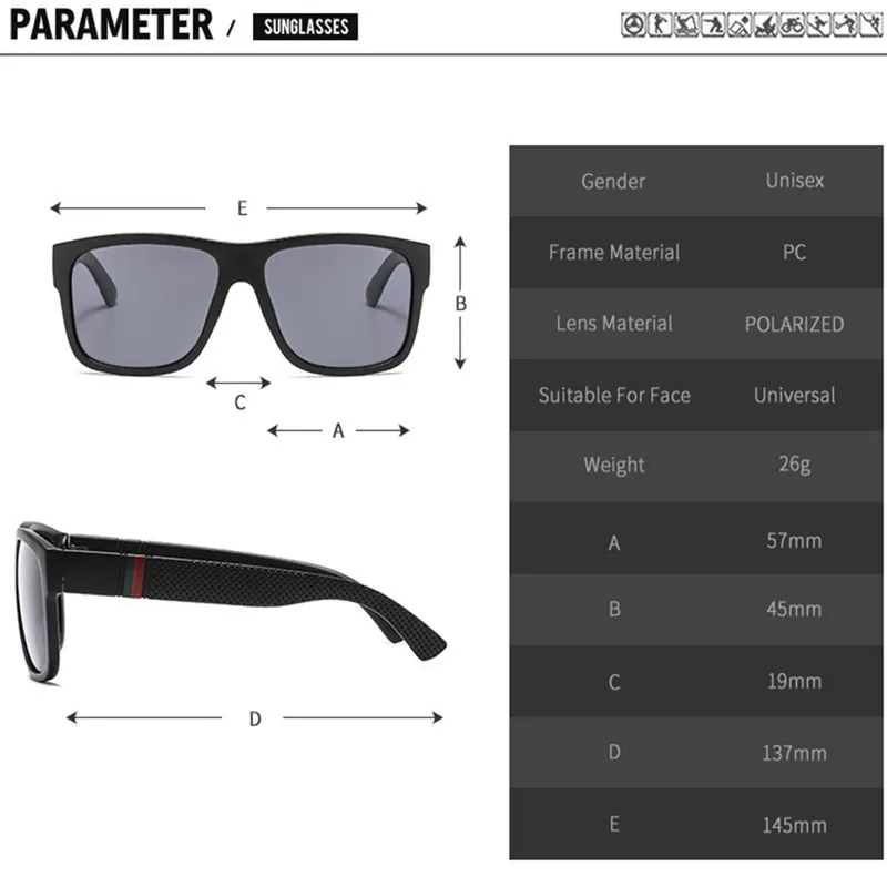 Polarised Sunglasses Men Uv400 - Uniqwear