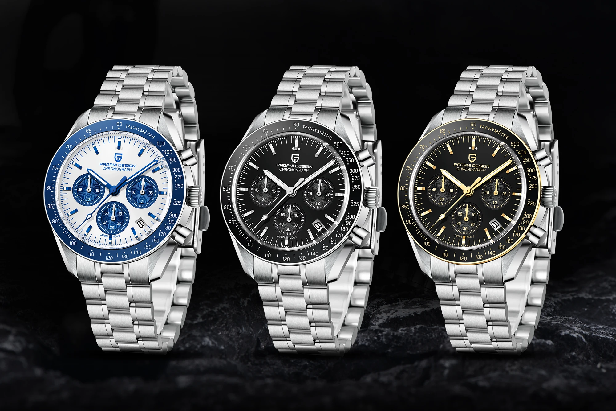 PAGANI New Men's Luxury Quartz Watch - Uniqwear