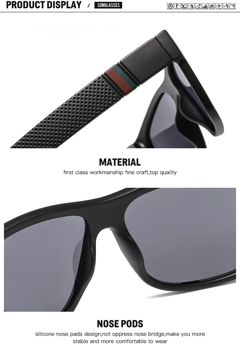 Polarised Sunglasses Men Uv400 - Uniqwear