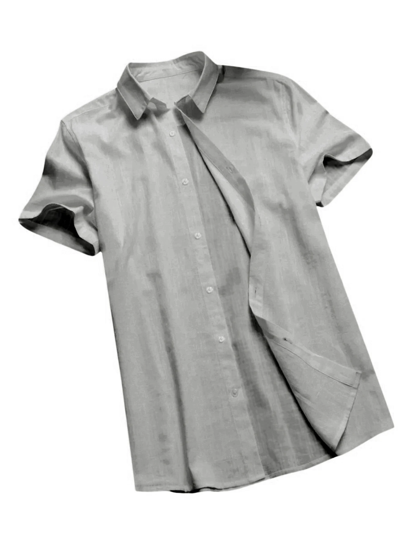 Men's Casual Short Sleeve Shirt Street Wear - Uniqwear