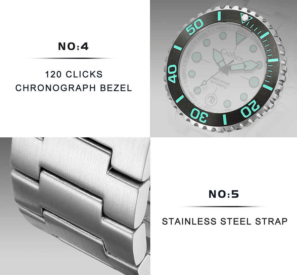 AQUA DIVER New Brand Luxury Men Watches - Uniqwear