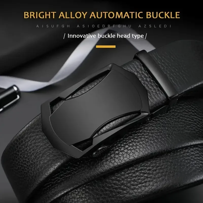 Men Belts Automatic Buckle High Quality For Men - Uniqwear