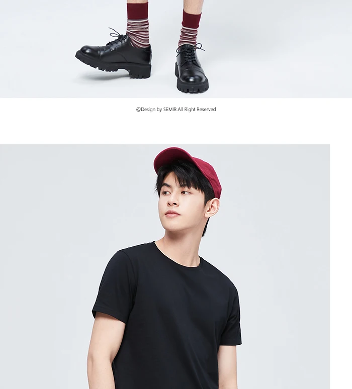 Semir Short Sleeve Men Cotton T-Shirt - Uniqwear