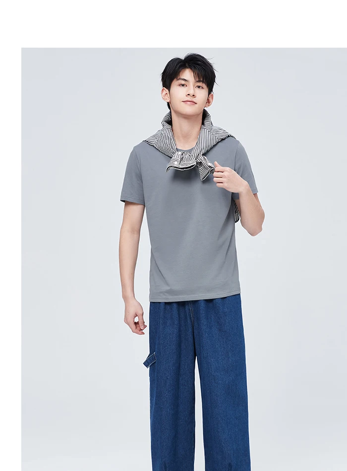 Semir Short Sleeve Men Cotton T-Shirt - Uniqwear