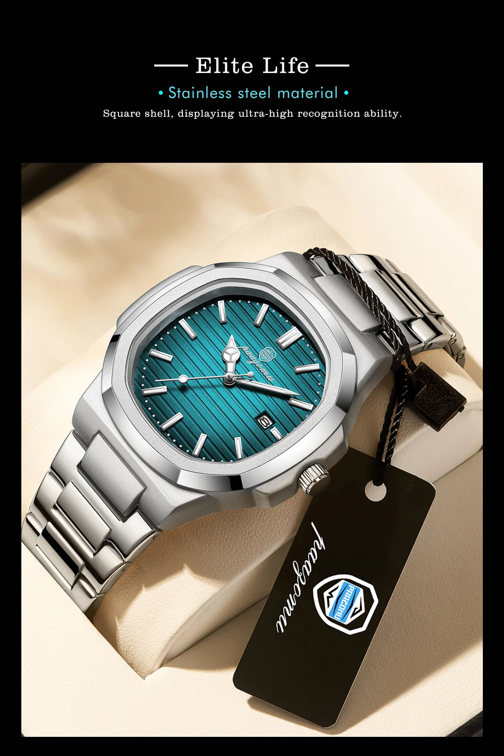 New Men Watch Quartz Waterproof Male Clock - Uniqwear