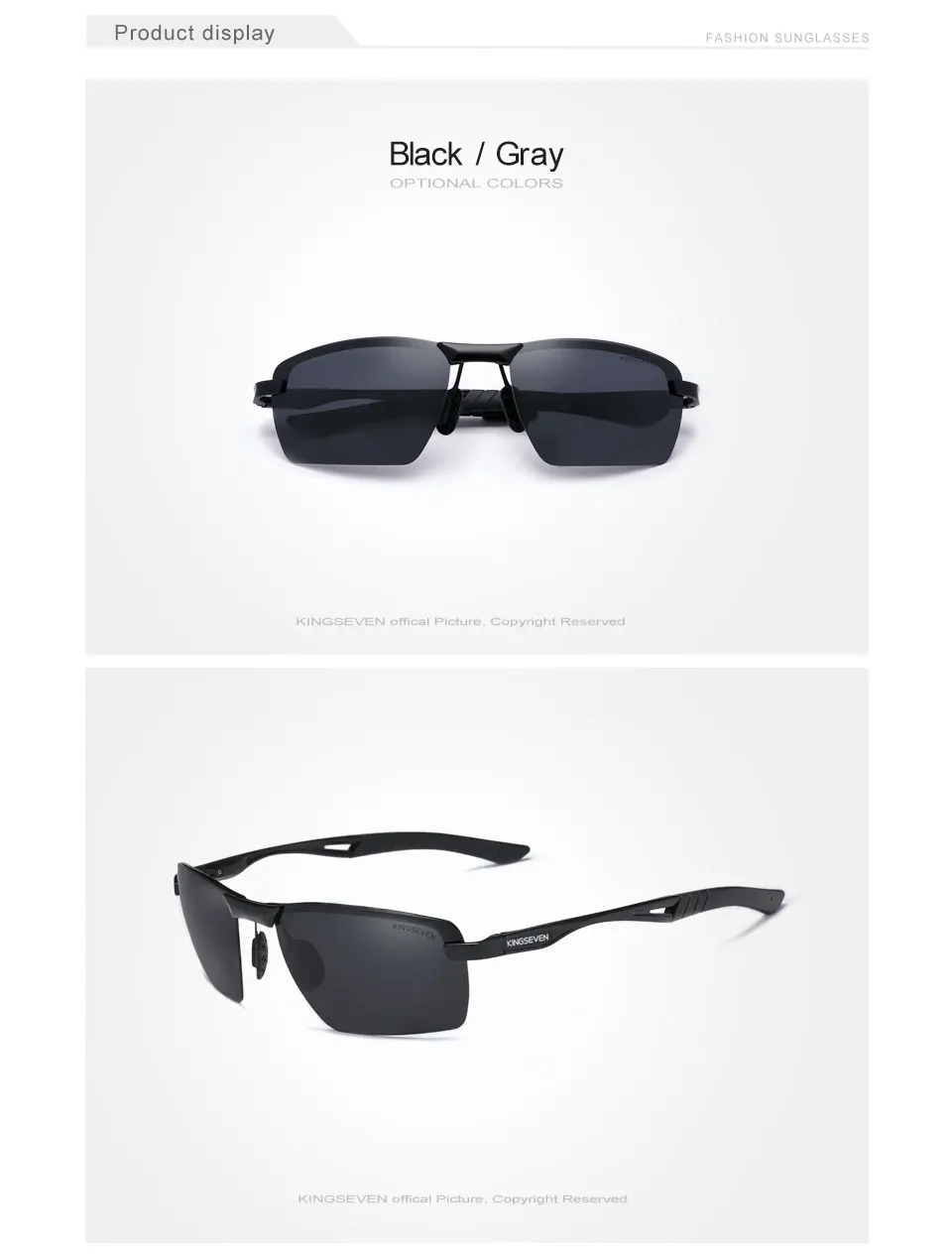 New Men's Polarised Sunglasses UV400 - Uniqwear