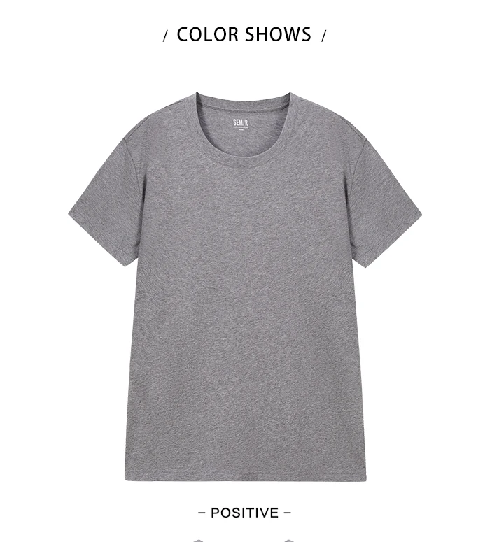 Semir Short Sleeve Men Cotton T-Shirt - Uniqwear