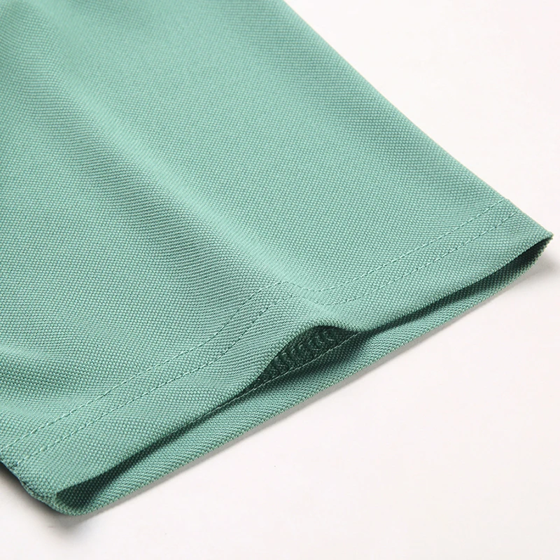 Men's Short Sleeved Striped Lapel Polo Shirt - Uniqwear