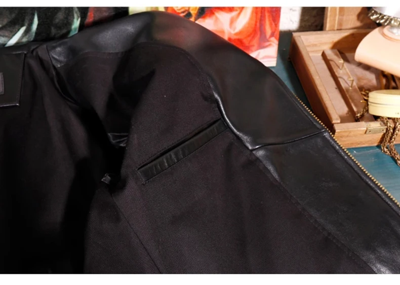 Mauroicardi Autumn Cool Short Black Hard Pu Leather Men - Uniqwear