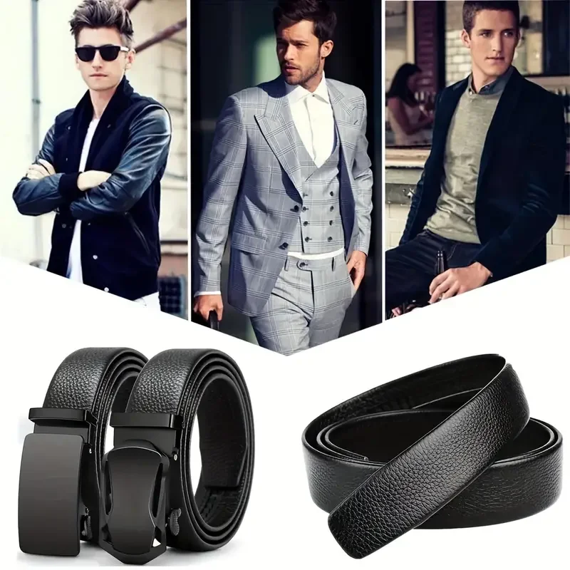 Men Belts Automatic Buckle High Quality For Men - Uniqwear