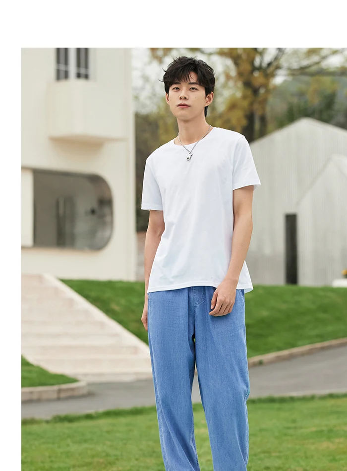 Semir Short Sleeve Men Cotton T-Shirt - Uniqwear