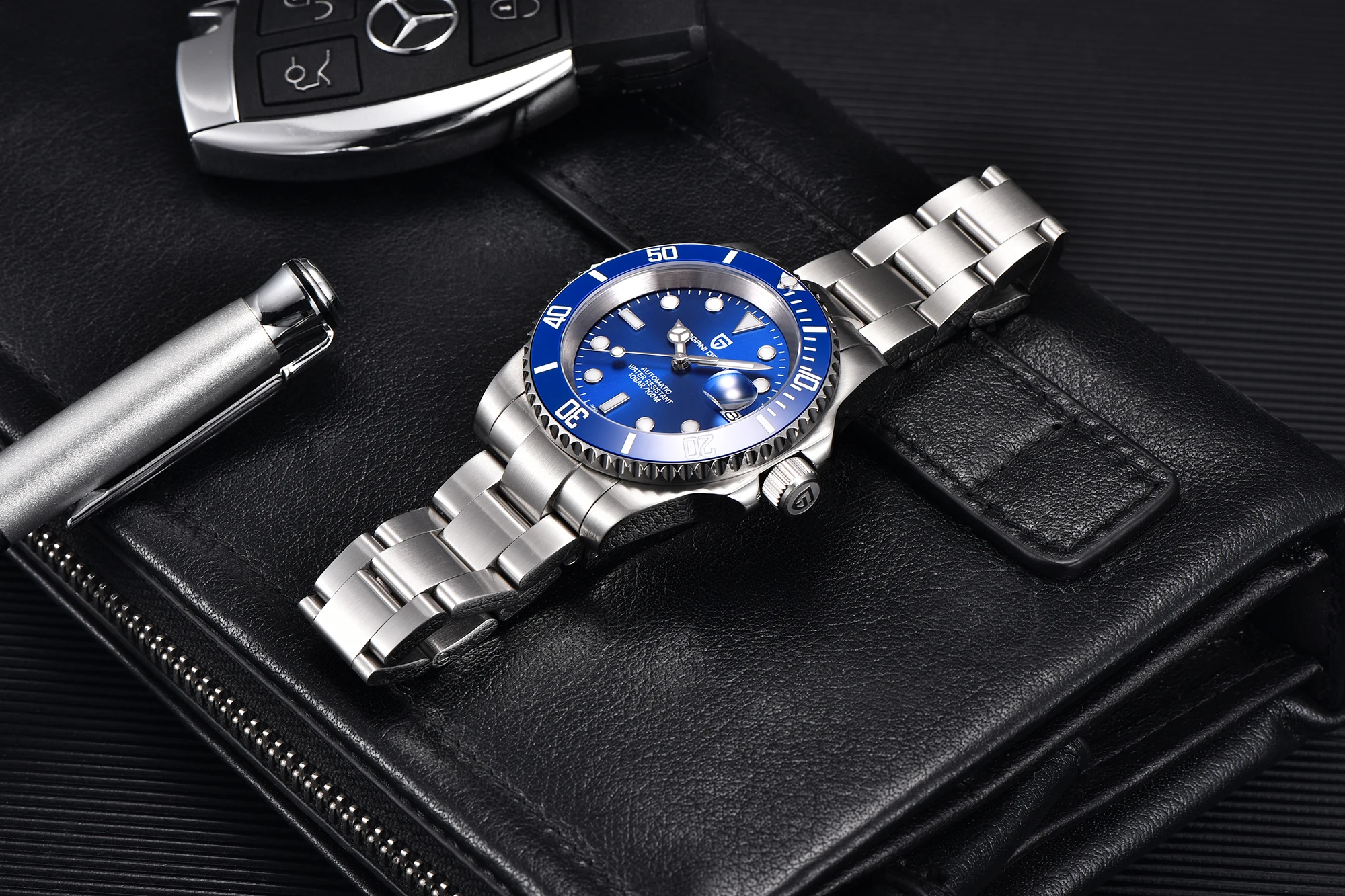 PAGANI New 40mm Men Automatic Mechanical Watches - Uniqwear