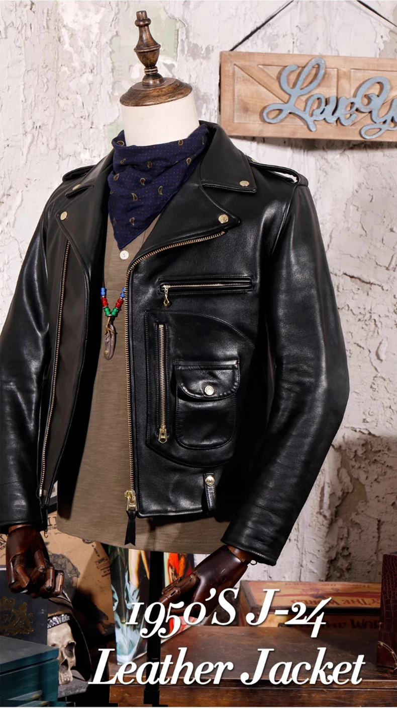 Mauroicardi Autumn Cool Short Black Hard Pu Leather Men - Uniqwear