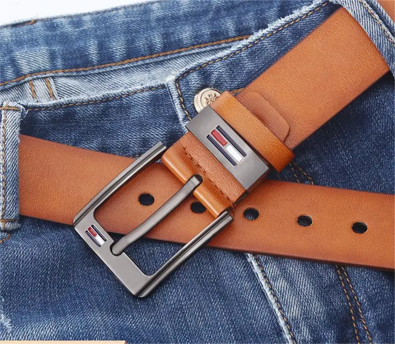 Simple Men's Pin Buckle Belt - Uniqwear