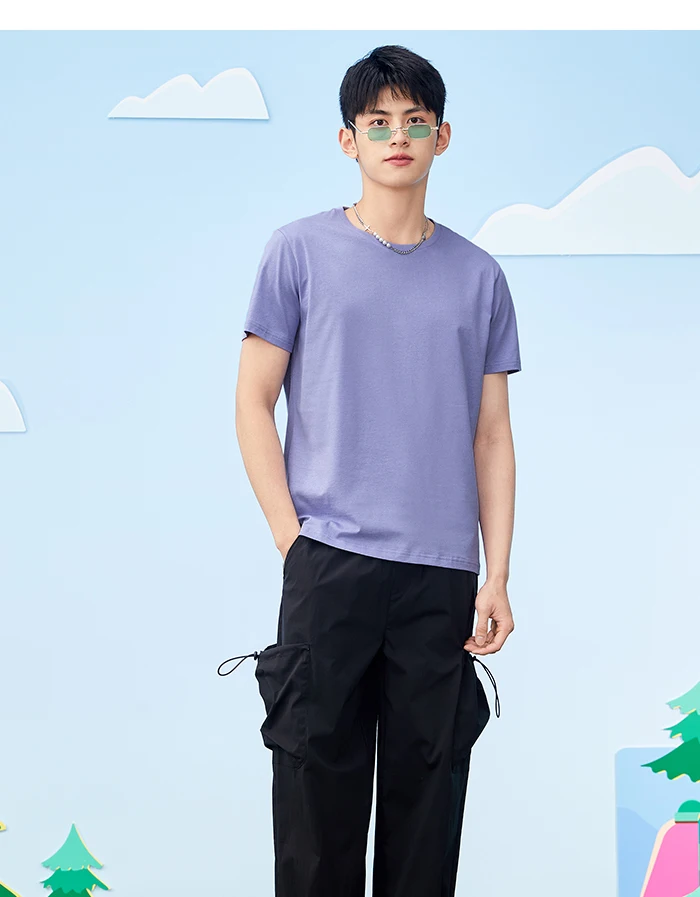 Semir Short Sleeve Men Cotton T-Shirt - Uniqwear