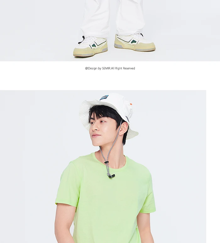 Semir Short Sleeve Men Cotton T-Shirt - Uniqwear