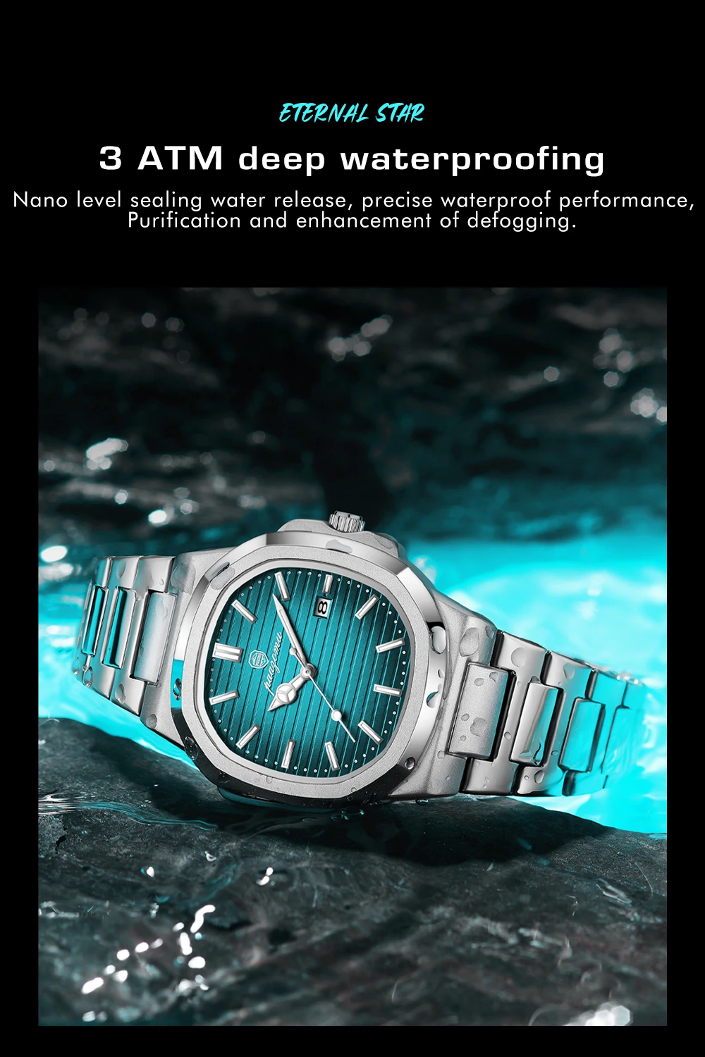 New Men Watch Quartz Waterproof Male Clock - Uniqwear