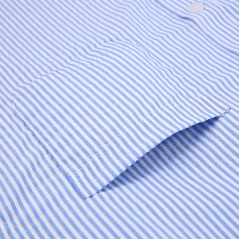 Men's Business Contrast Collar French Cuff Shirts - Uniqwear