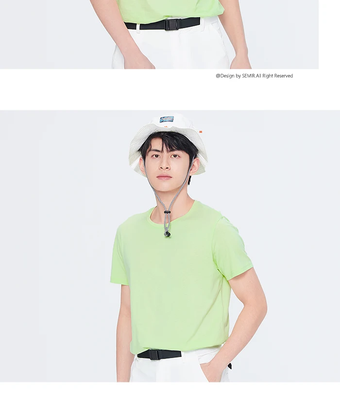 Semir Short Sleeve Men Cotton T-Shirt - Uniqwear