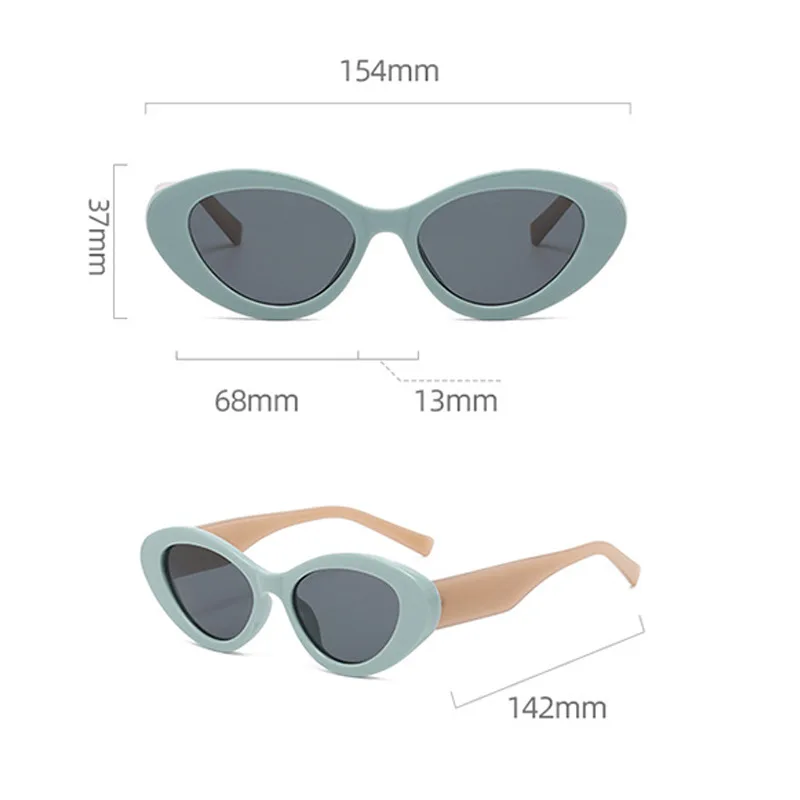 Vintage Cat Eye Sunglasses Women 2024 - Uniqwear