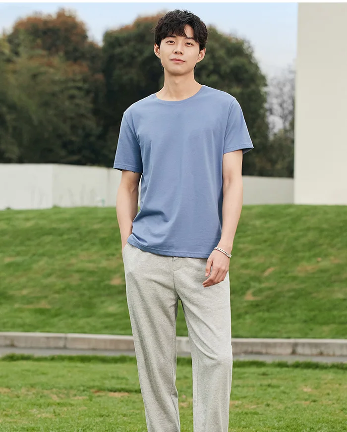 Semir Short Sleeve Men Cotton T-Shirt - Uniqwear