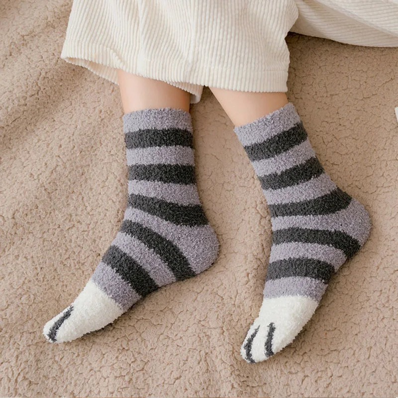 Plush Winter Funny Cute Style Animal Cat Paw - Uniqwear