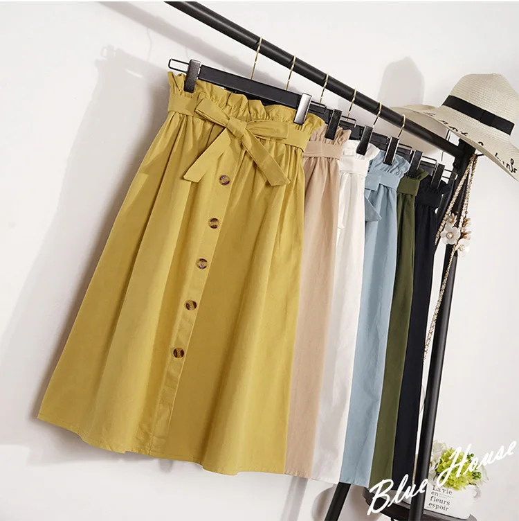 Skirts Women Midi Knee Length - Uniqwear