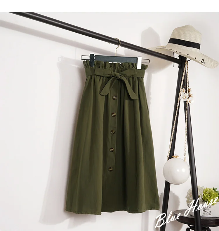 Skirts Women Midi Knee Length - Uniqwear