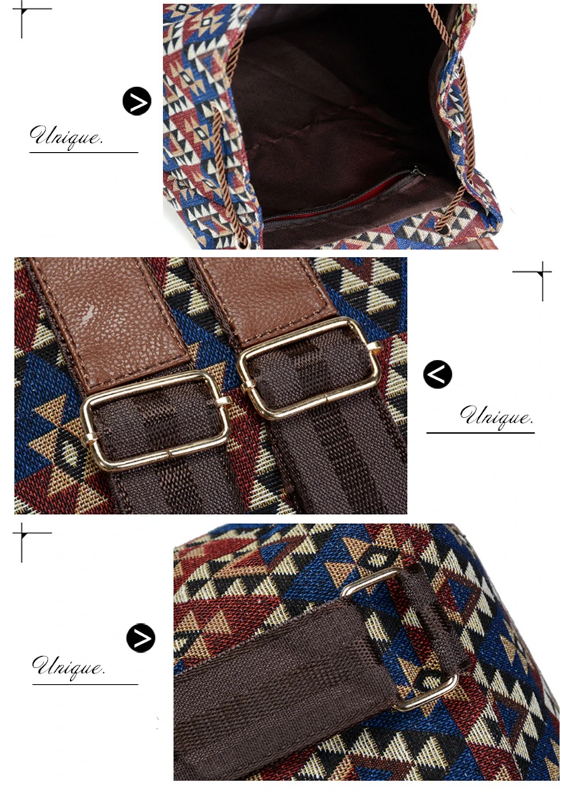 Women National Printing Backpack - Uniqwear