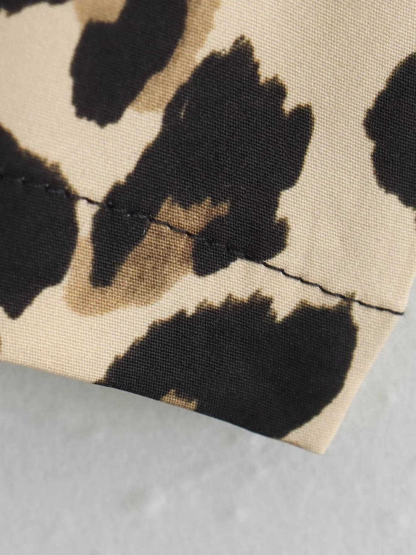 Vintage Leopard Pants Women High Waist Animal Print - Uniqwear