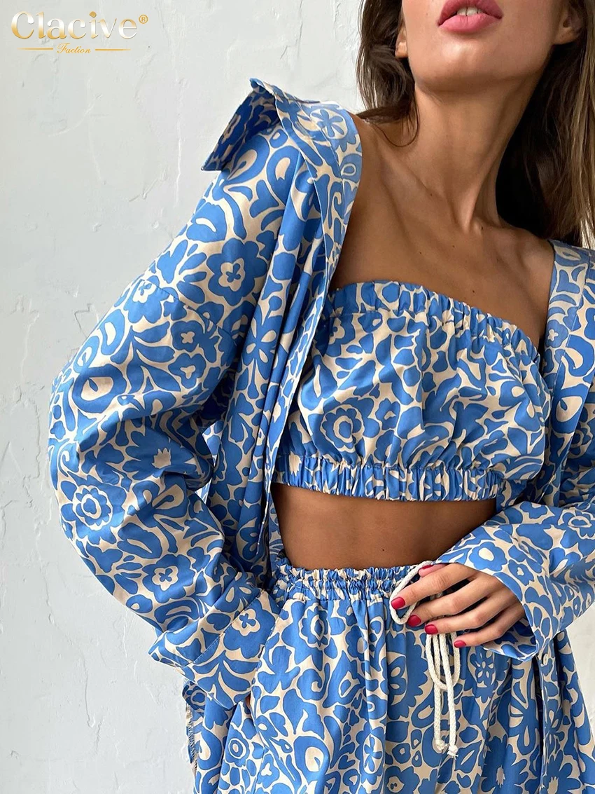 Fashion Loose Print 3 Piece Set Women - Uniqwear