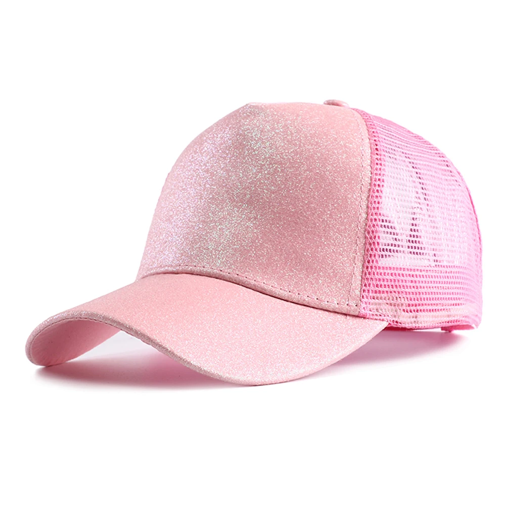 Summer Glitter High Ponytail Baseball Cap for Women - Uniqwear