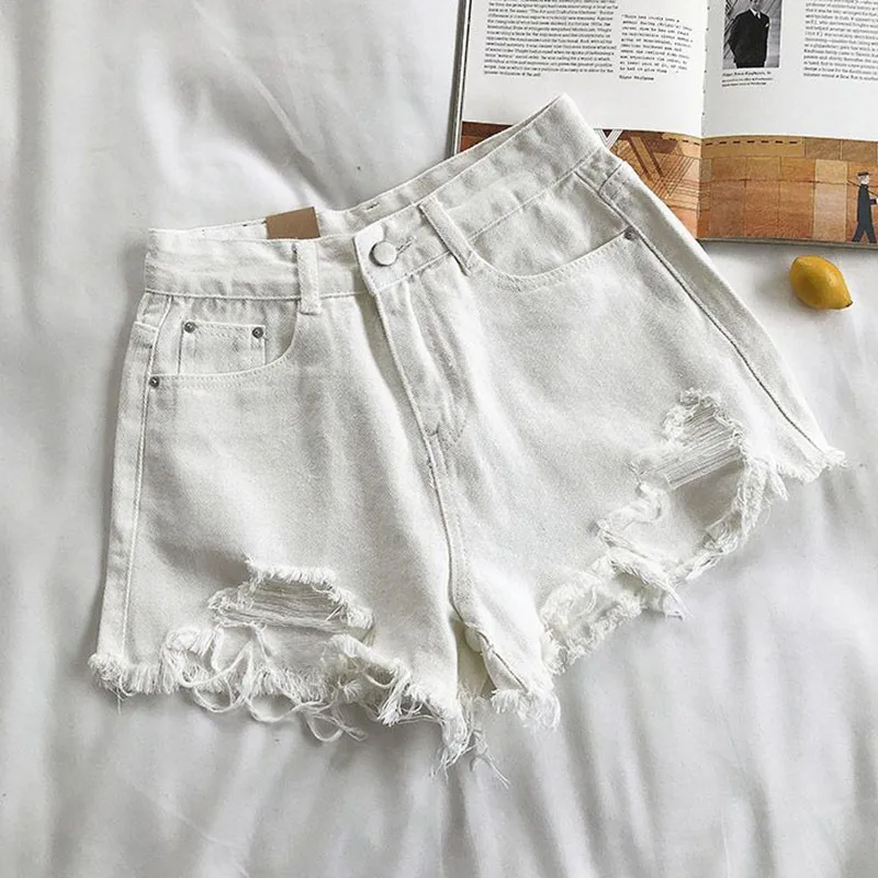 Summer Denim Shorts Women - Uniqwear