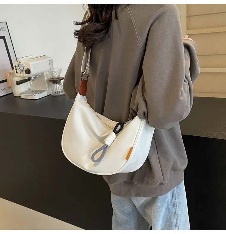 New Crossbody Bag Simple Wide Shoulder Strap Design - Uniqwear