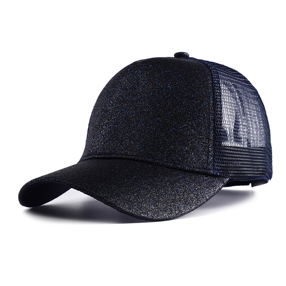 Summer Glitter High Ponytail Baseball Cap for Women - Uniqwear