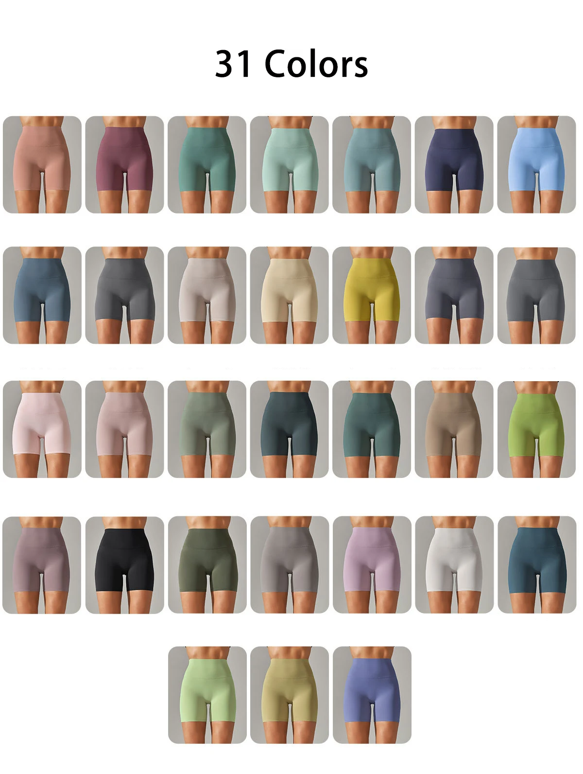 Women Sports Short Legging Shorts Fitness Gym Shorts - Uniqwear