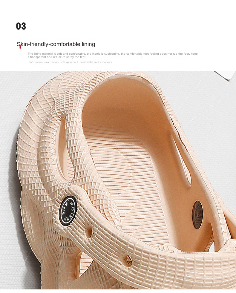 Summer Men Slippers Comfortable Platform Outdoor Sandals - Uniqwear