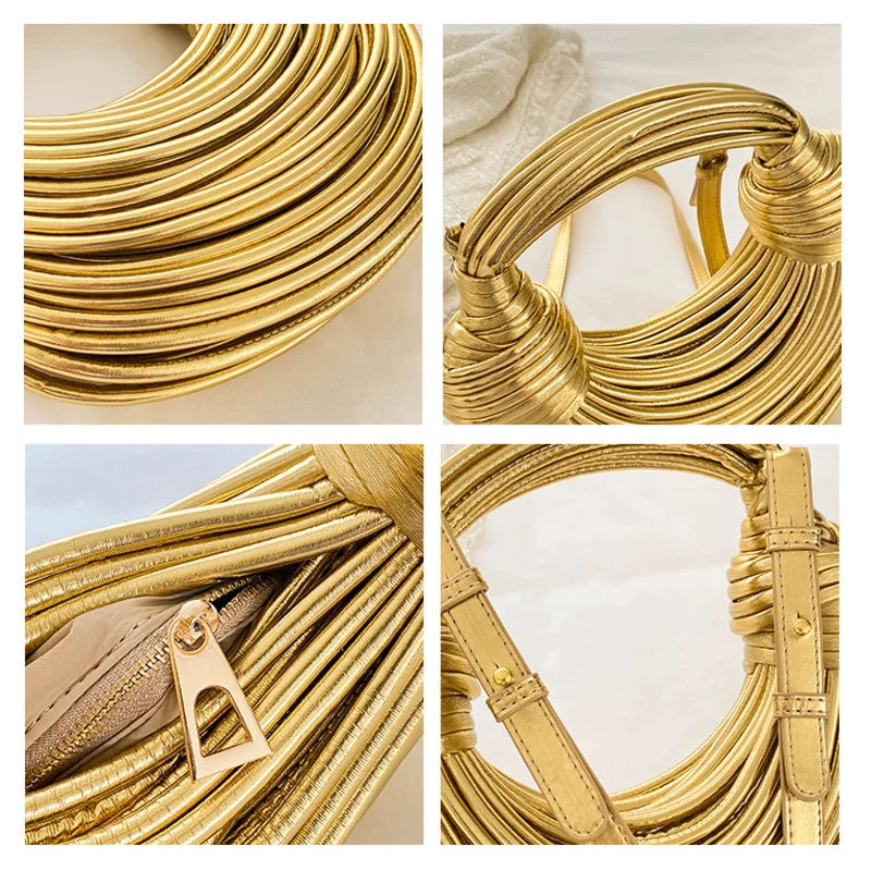 Handbags for Women New Gold Luxury Design - Uniqwear