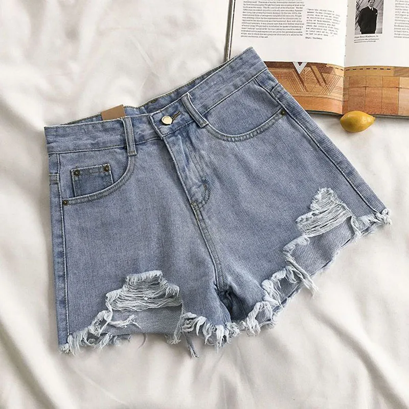 Summer Denim Shorts Women - Uniqwear