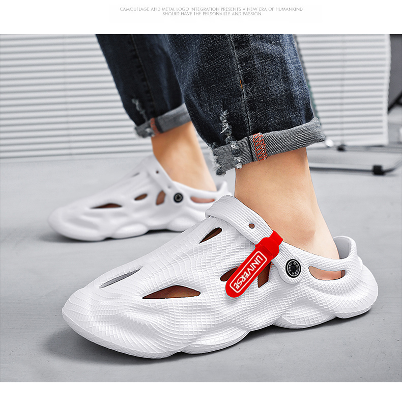 Summer Men Slippers Comfortable Platform Outdoor Sandals - Uniqwear