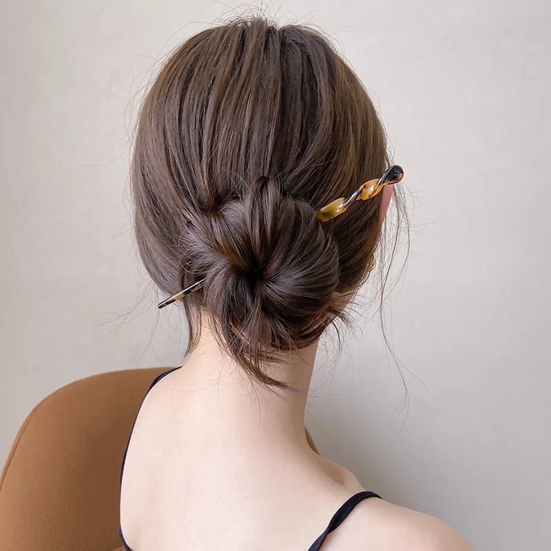 Chinese Style Hair Sticks Vintage Resin Women Hairpins - Uniqwear