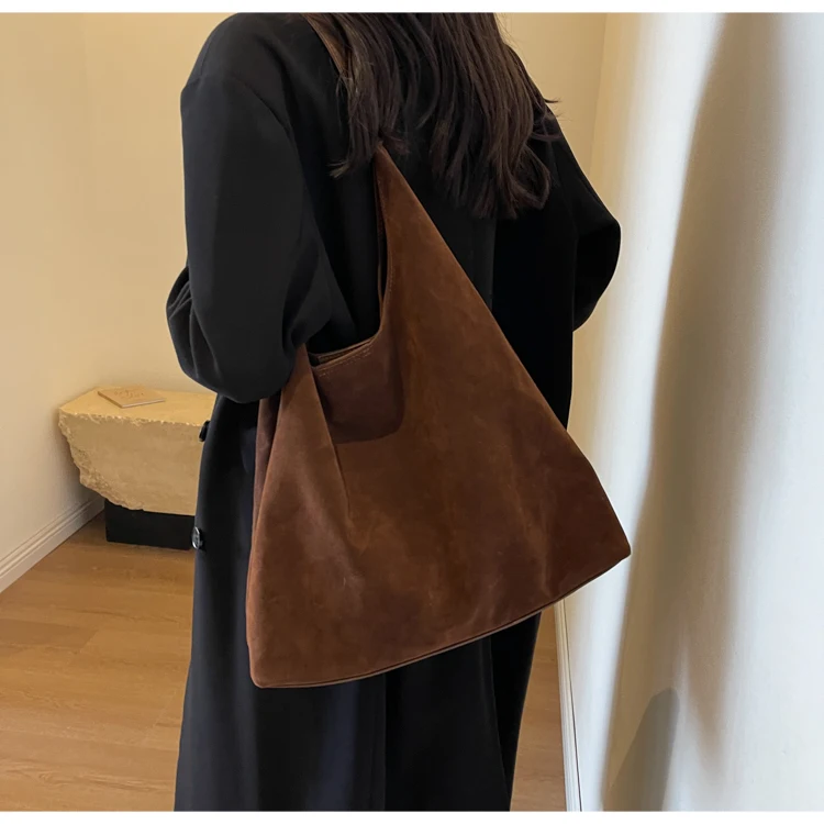 Frosted Vintage Women's Bag Large Capacity Shoulder Bag - Uniqwear