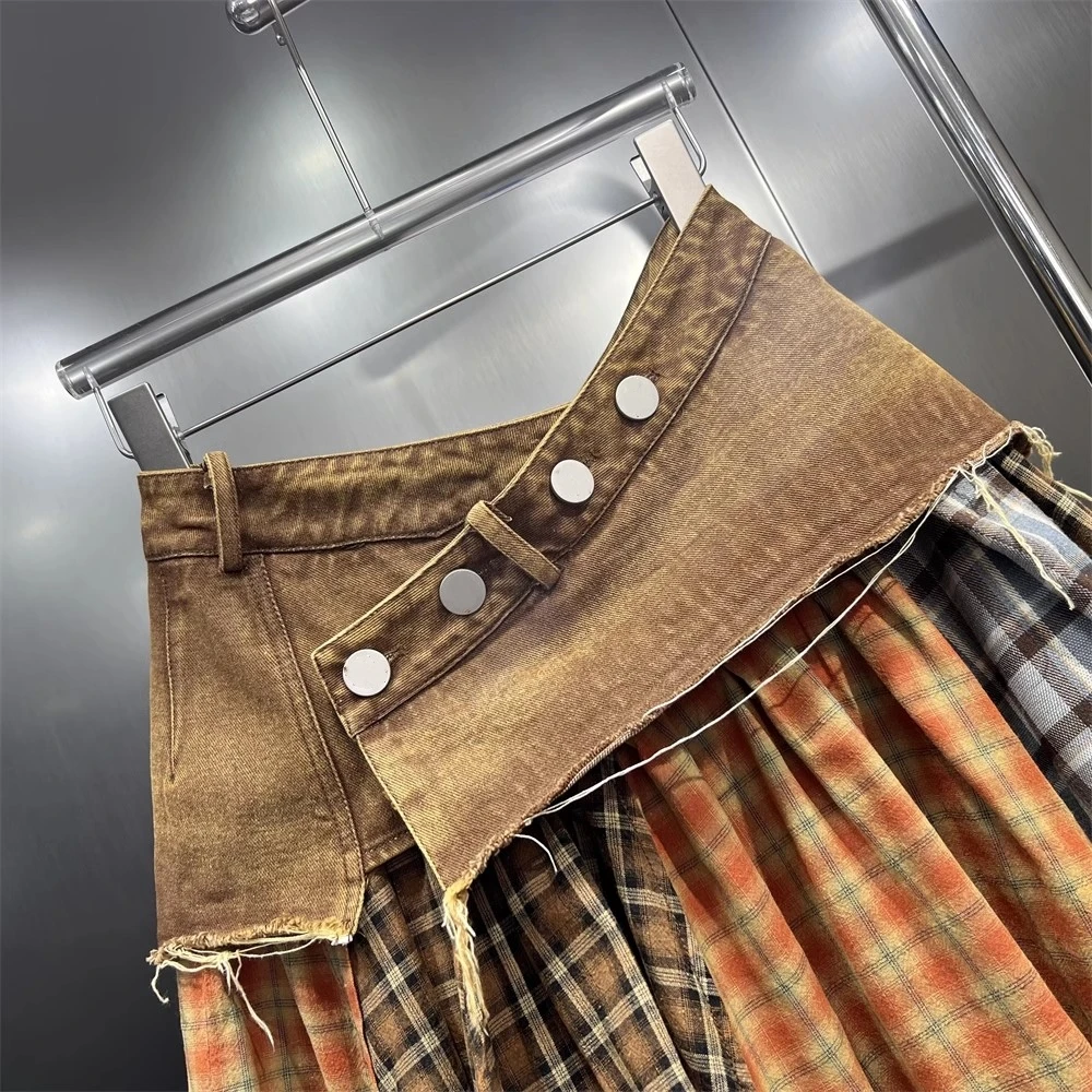 New Denim Skirt High Waist For Women - Uniqwear