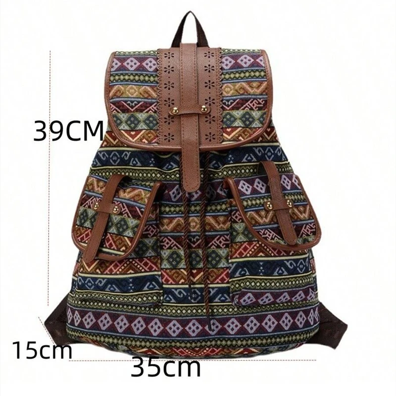 Women National Printing Backpack - Uniqwear