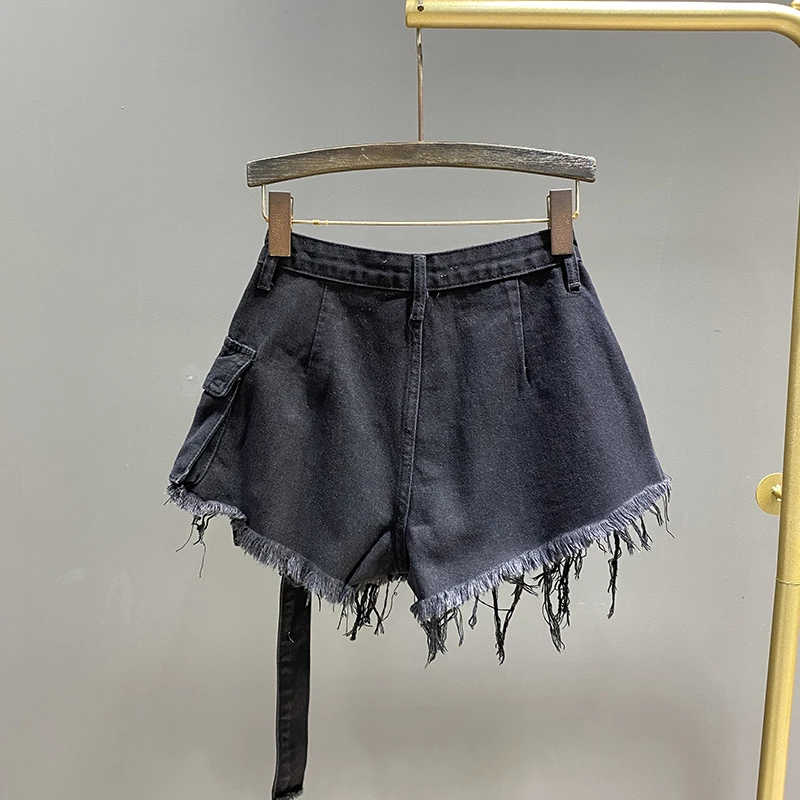 Irregular Denim Skirt Women's Summer High Waist Mini Skirts - Uniqwear