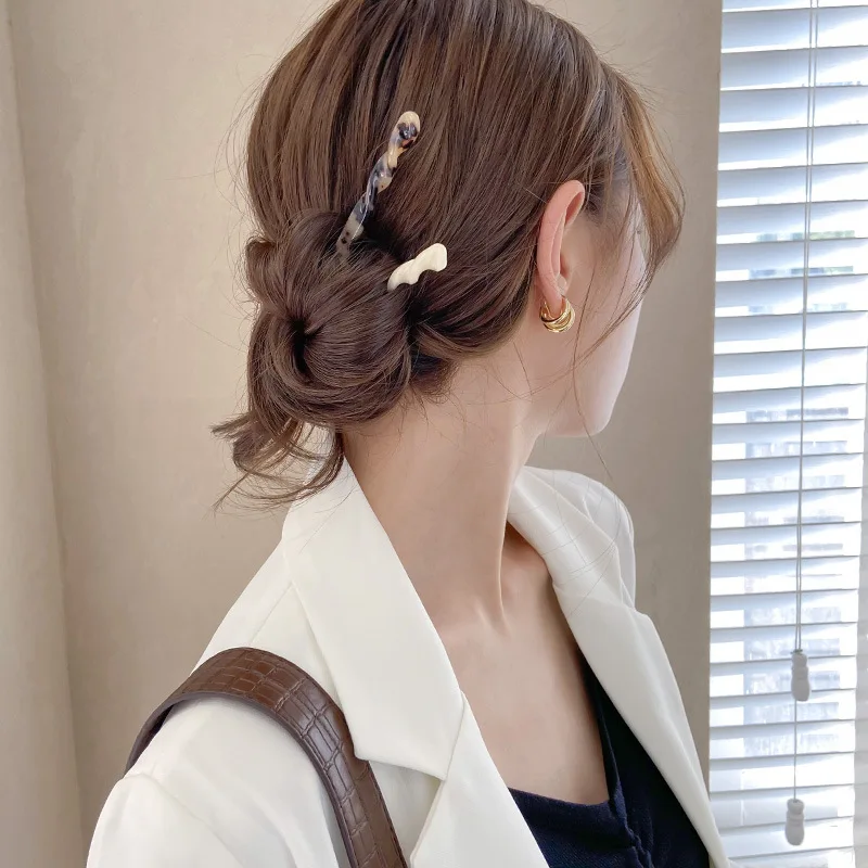 Chinese Style Hair Sticks Vintage Resin Women Hairpins - Uniqwear