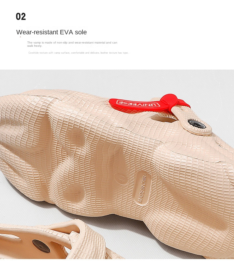 Summer Men Slippers Comfortable Platform Outdoor Sandals - Uniqwear