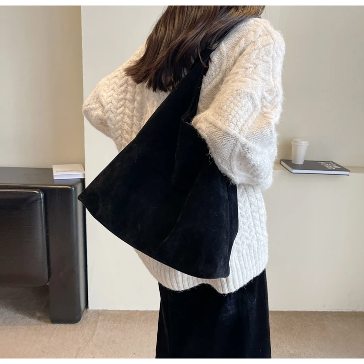 Frosted Vintage Women's Bag Large Capacity Shoulder Bag - Uniqwear