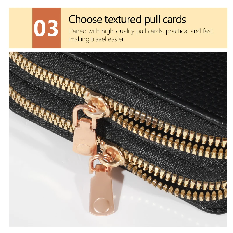Women Zipper Short Coin Purse - Uniqwear