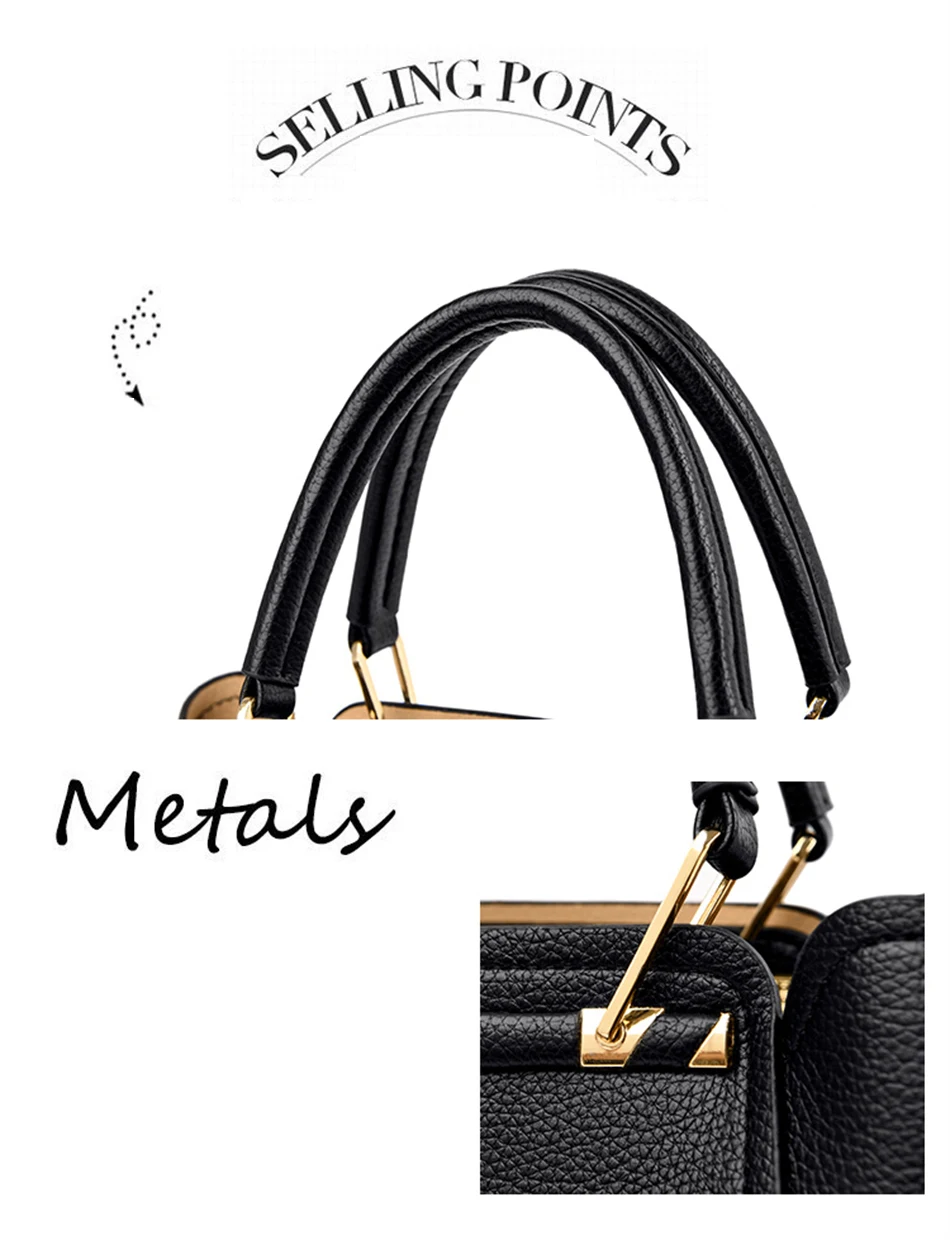 Women 3 Layers Shoulder Crossbody Large Capacity Bag - Uniqwear
